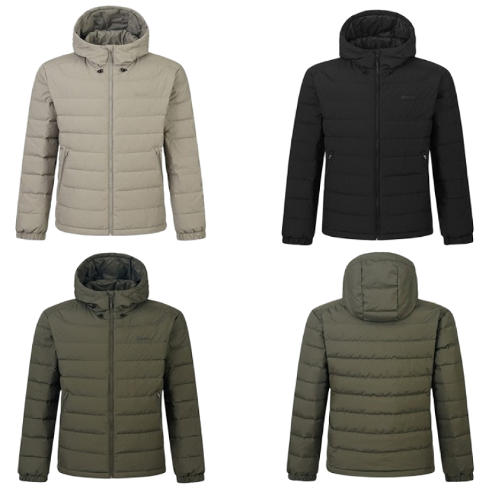 네파_남성 라이트 후드형 경량 다운 패딩 자켓 89,900원