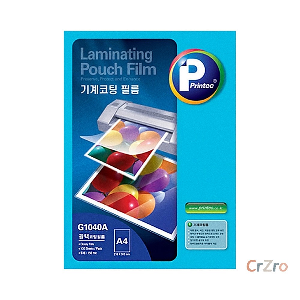 애니라벨 기계 코팅 필름 A4 150mic G1040A 100매 문서 보호 1개입 30,300원
