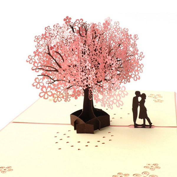 3D 카네이션 어버이날 선생님 입체 감사카드 팝업 카드, 벚꽃엔딩 11,800원