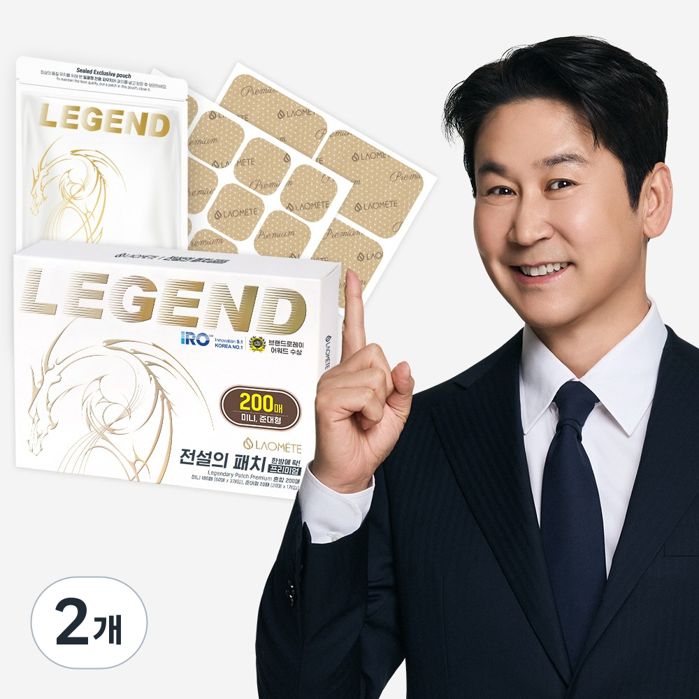 라오메뜨 전설의패치 프리미엄 한방에팍  TV 홈쇼핑 준대형 소형 혼합 손가락 손목 발목 무릎 종아리 목 어깨 허리 다리 관절 근육 붙이는 쿨 한방 패치 (구)이런시원한 파스 49,800원