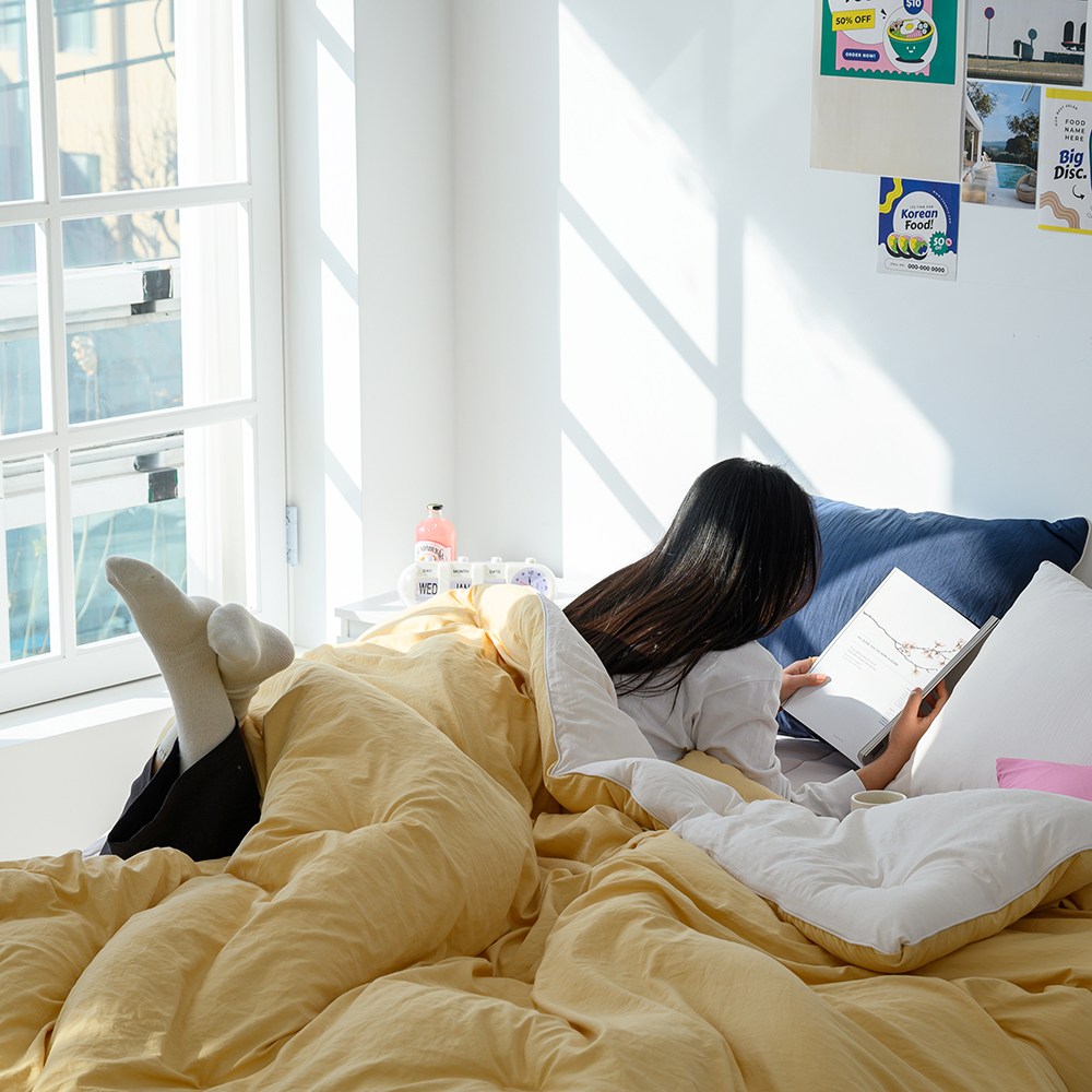 슬리안 먼지없는 알러지케어 워싱 차렵이불 세트 94,400원