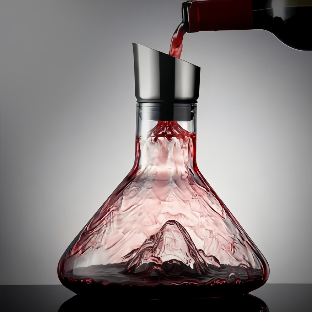 씨엔와우 고급 크리스탈 글라스 브리더 와인 폭포 디켄터 1500ml, 1개, 1500L 36,900원