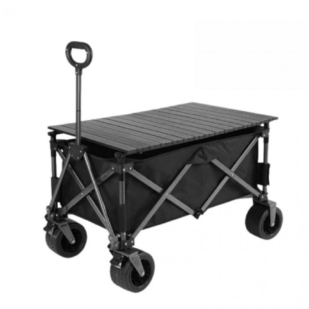 업그레이드 프리미엄 바퀴 어디서 편하게 쓰는 아웃도어 튼튼한 캠핑 폴딩 카트/ 웨건 365,500원