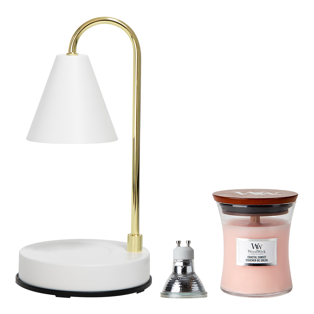 우드윅 미니 향초 코닉 캔들워머 세트 (국내산, 밝기조절) 36,280원