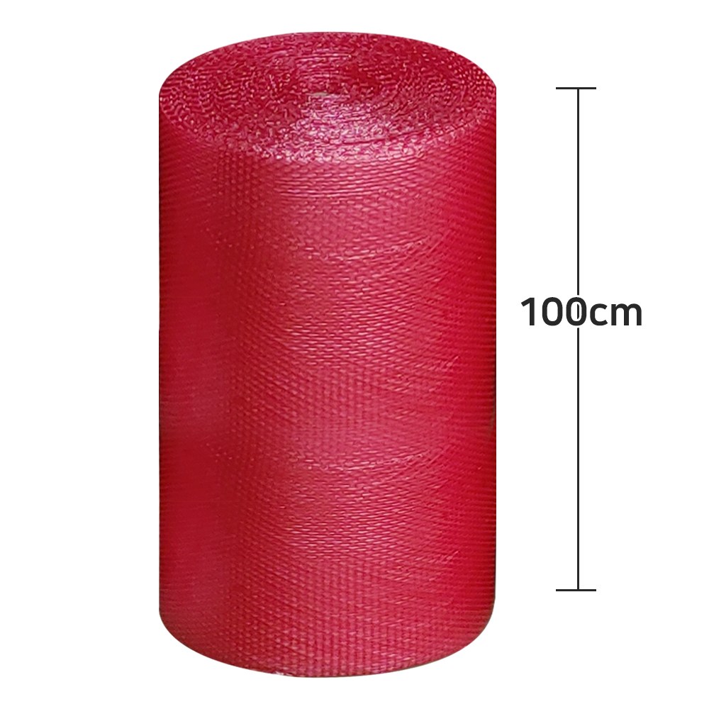 정전기 방지 제전에어캡 핑크 포장 포장용 포장재 에어캡 뽁뽁이 0.04mm x 100cm x 50m 38,600원