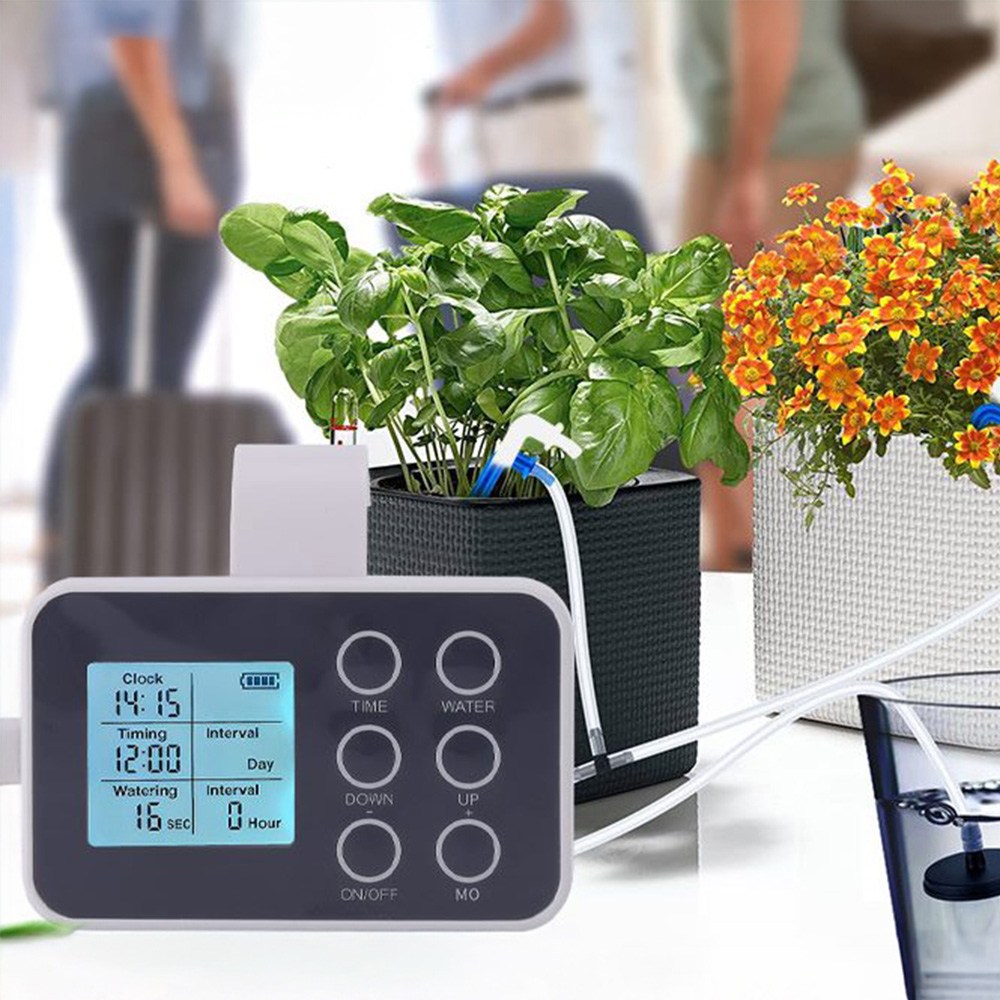 HK sell 포레닷 자동 급수 타이머 식물 물주기, 화이트, 1개 42,800원