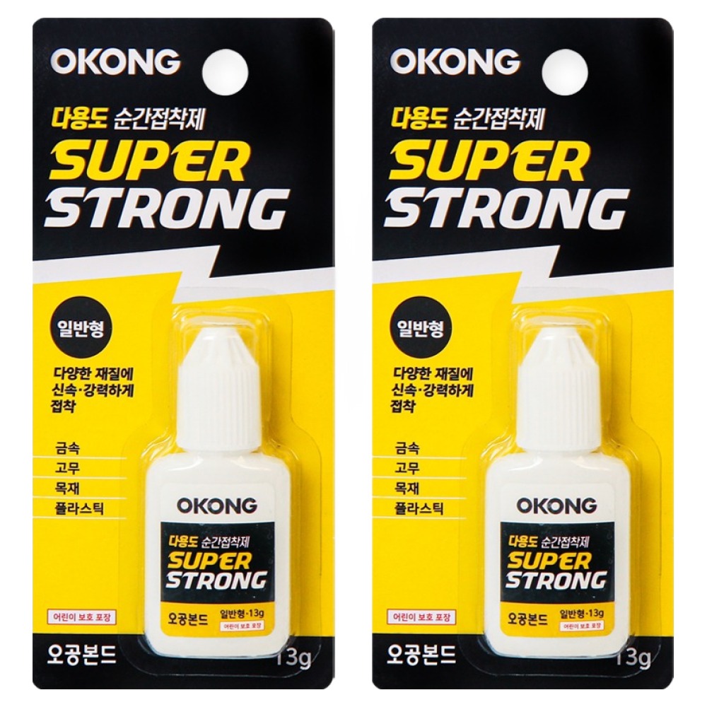 오공 순간접착제 일반형 13g 3,900원