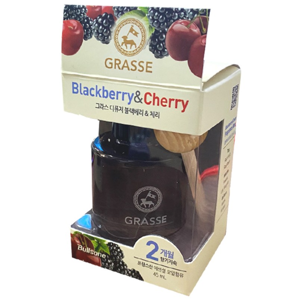 불스원 그라스 디퓨저 45ml 블랙베리&체리, 블랙베리&체리, 1개 8,000원