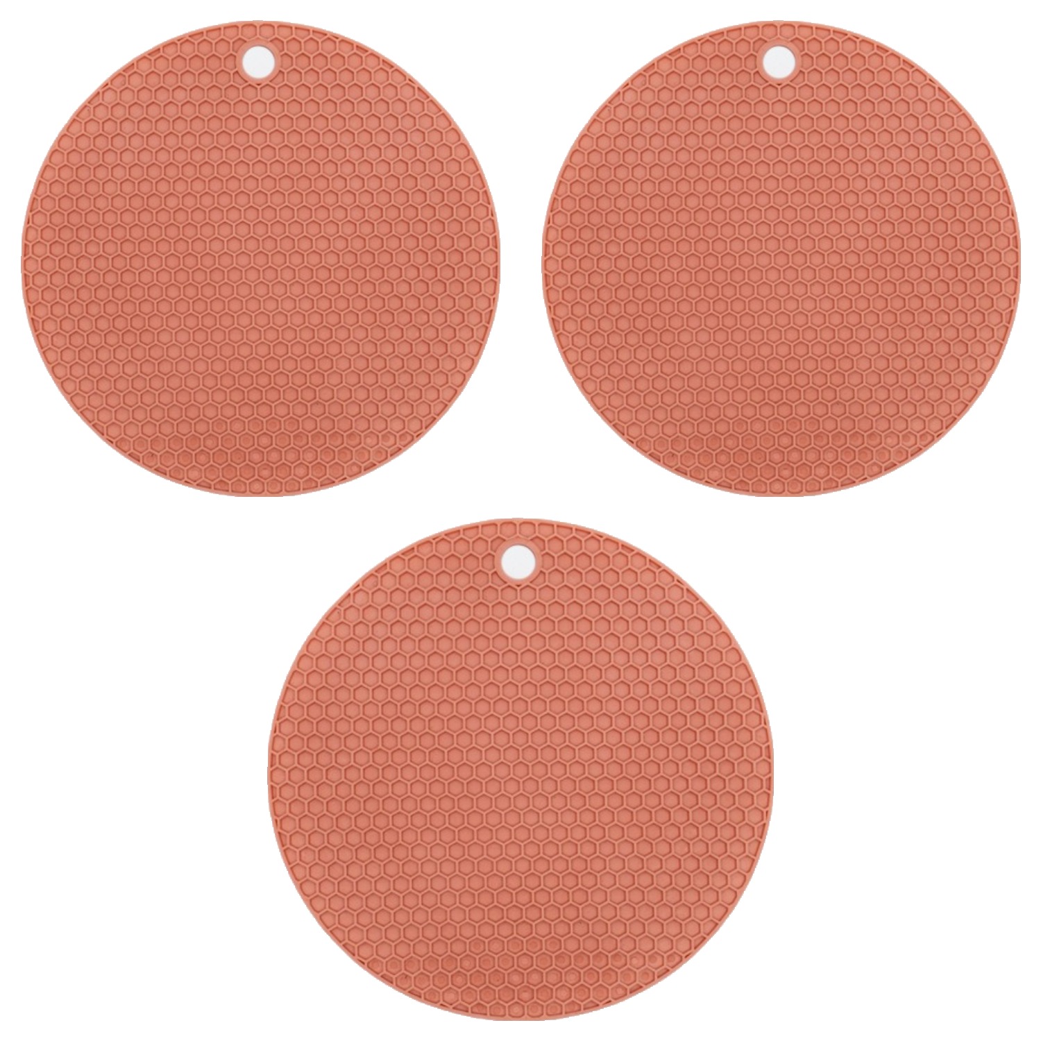 블룸홈 실리콘 원형 냄비받침 18cm, 핑크, 3개 4,640원