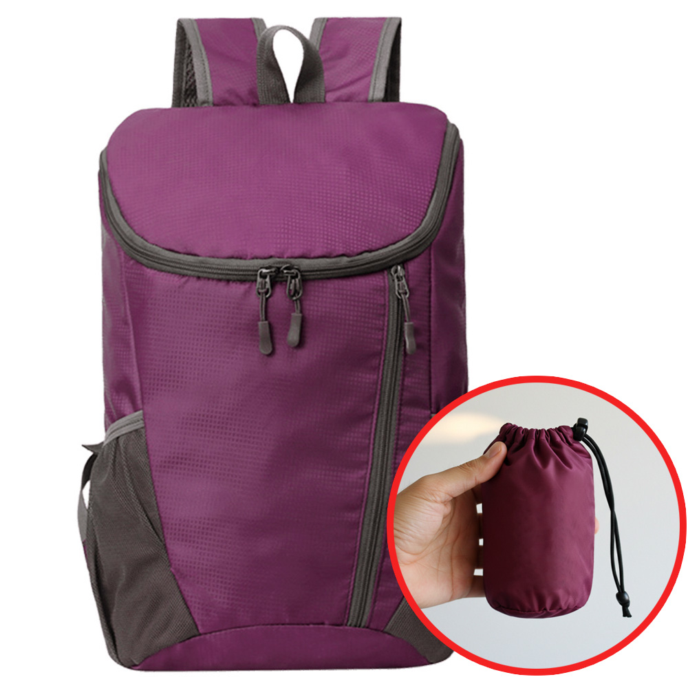 엘마운틴 오픈업 초경량 접이식 휴대용 배낭 20L 등산 여행 아웃도어 백팩 9,800원