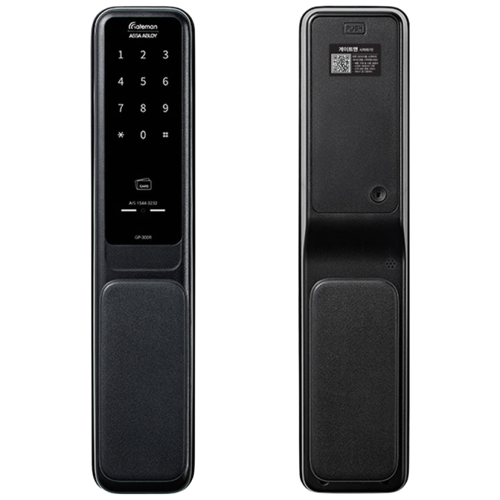 게이트맨 푸시풀도어락 현관문도어락 GP-300R 1초잠김 바로잠김 디지털도어락, 300R, 고객직접설치 144,000원