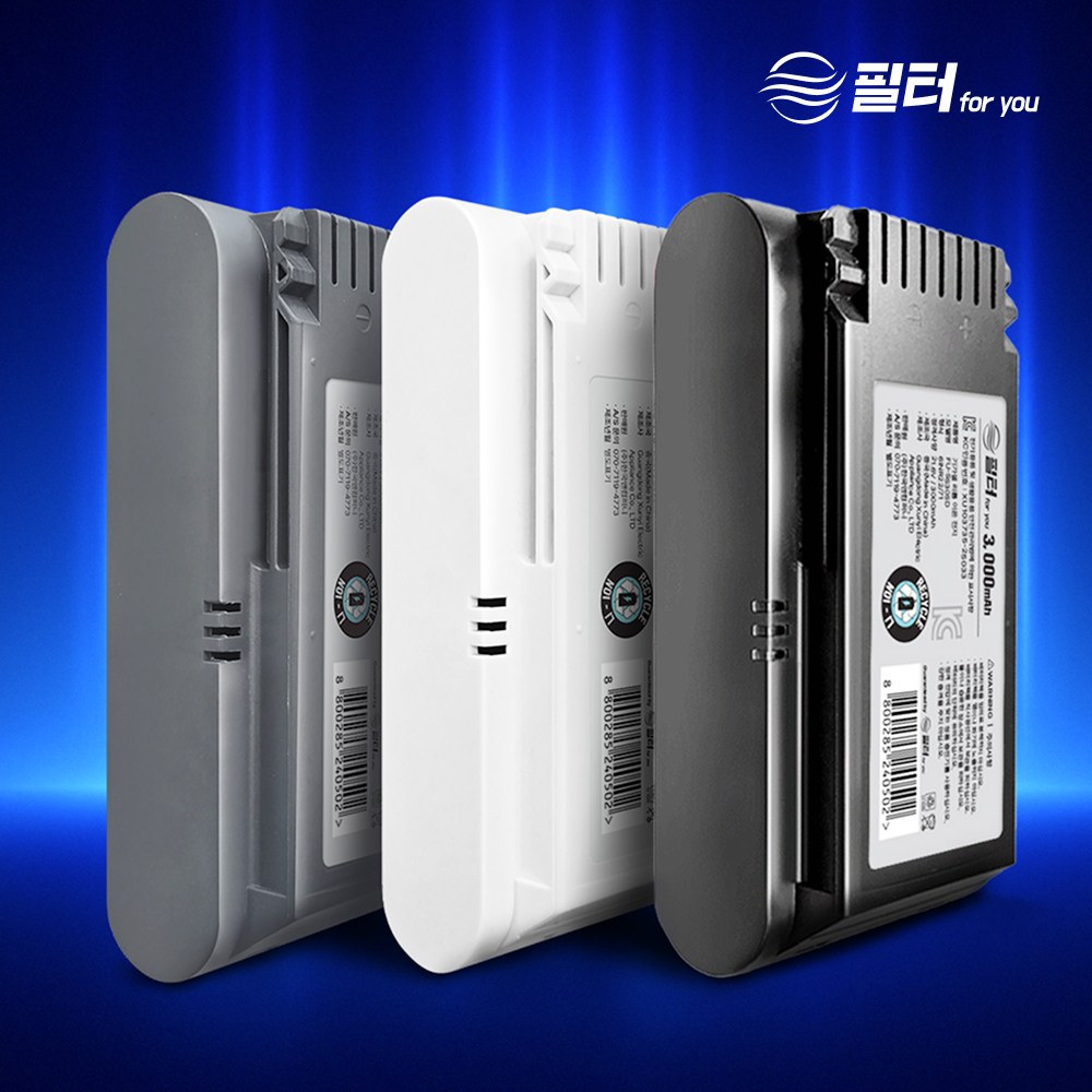 [12개월무상보증] 삼성 제트 배터리 무선청소기 VCA-SBT90 90E 90EB 대용량 호환, 1개, VCA-SBT 화이트 4000mAh 삼성SDI(대용량) 62,200원