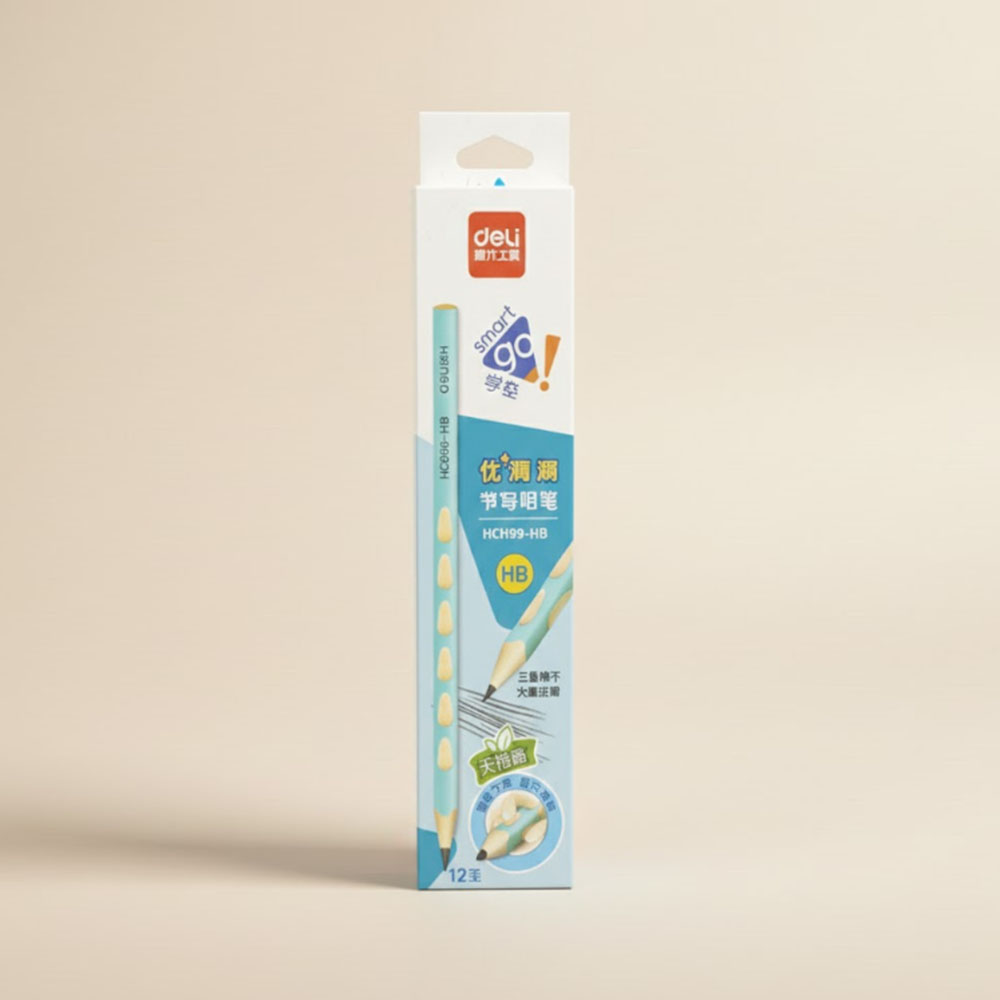 편안한 그립 어린이 학생용 교정연필, 12개, 블루(연필) 16,000원