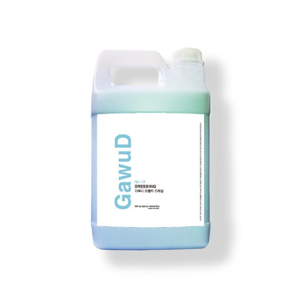 GawuD 가우디 오렌지 드레싱 갤런 3.78L 디테일링 가죽보호 타이어 휠 광택 코팅제 38,000원