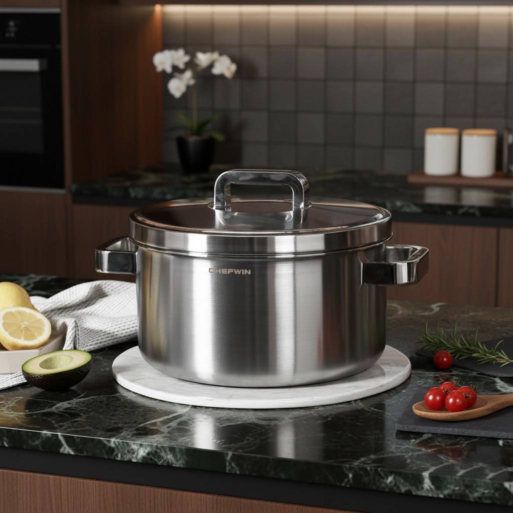 쉐프윈 316 커퍼코어 스텐 양수 24cm 인덕션 호환 냄비 273,000원