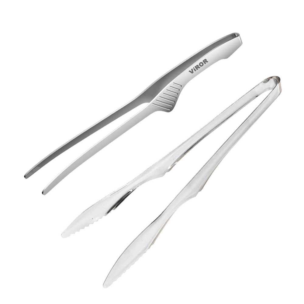 비로르 304 스텐 주방 요리 핀셋 + 악어 고기집게 세트, 1개 8,900원