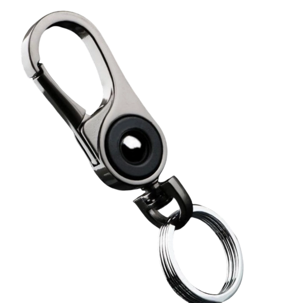 자동차 차량 차키홀더 열쇠고리 분실방지 걸이형, 그레이+블랙, 1개 19,800원