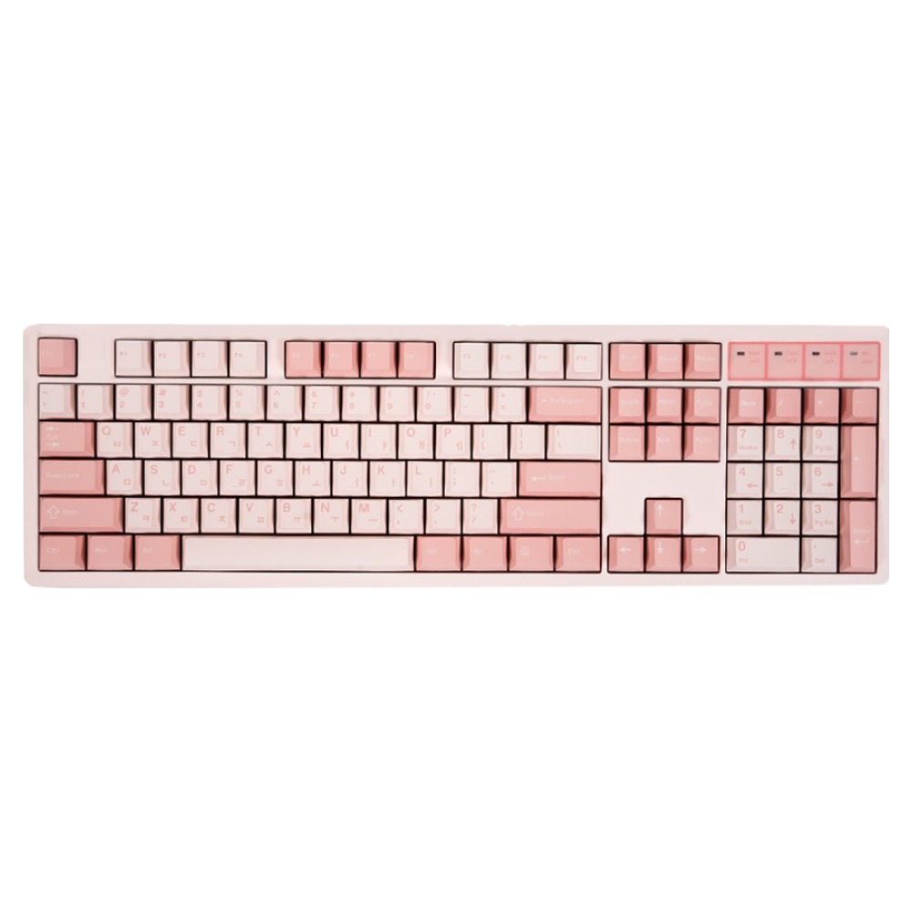 큐센 PBT 풀윤활 가스켓 유선 기계식 키보드 YSY 실론밀크축, 벚꽃, QSENN X104, 제조사축 39,800원