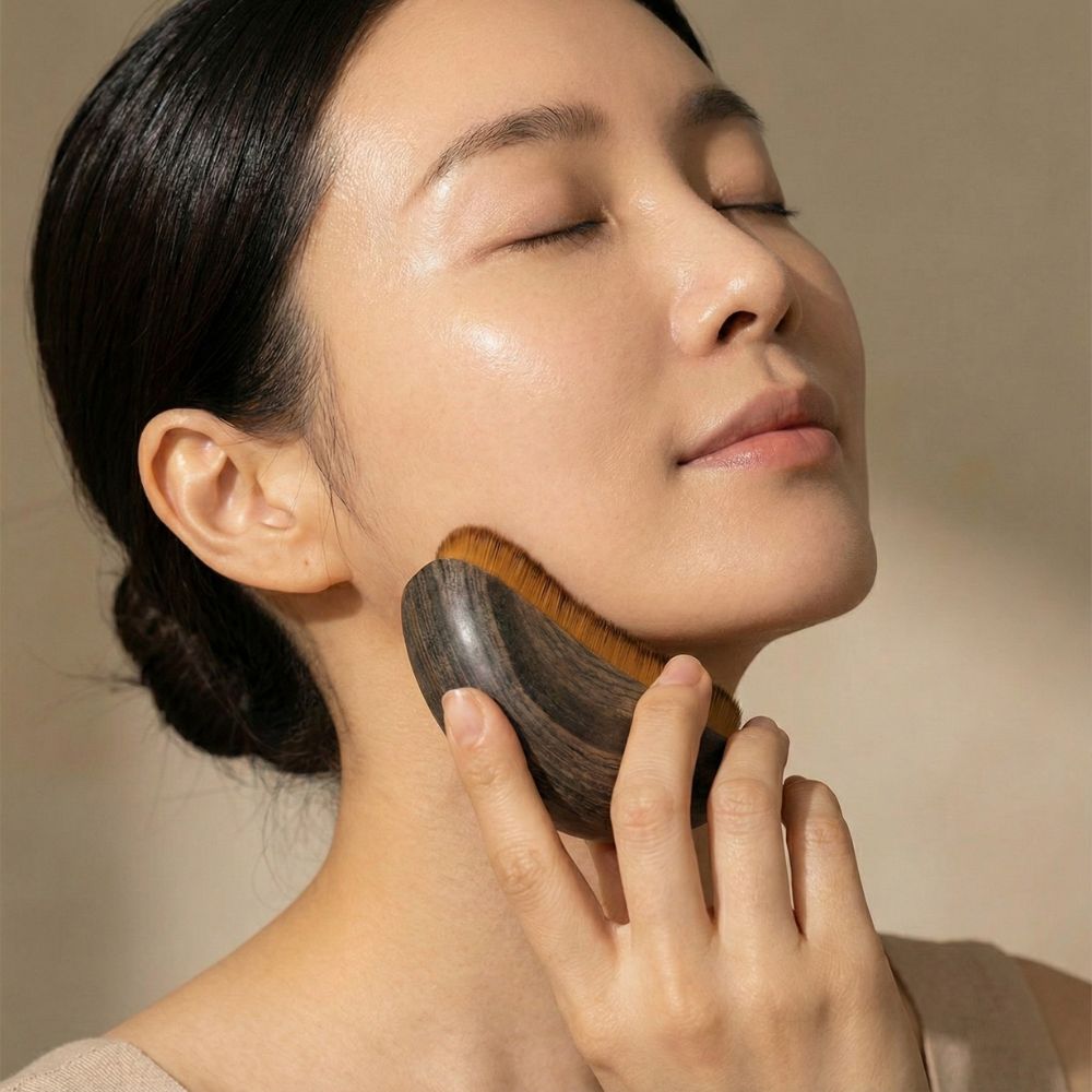 코지로그 페이스라인 마사지 리프팅 브러쉬, 브라운, 1개 9,000원