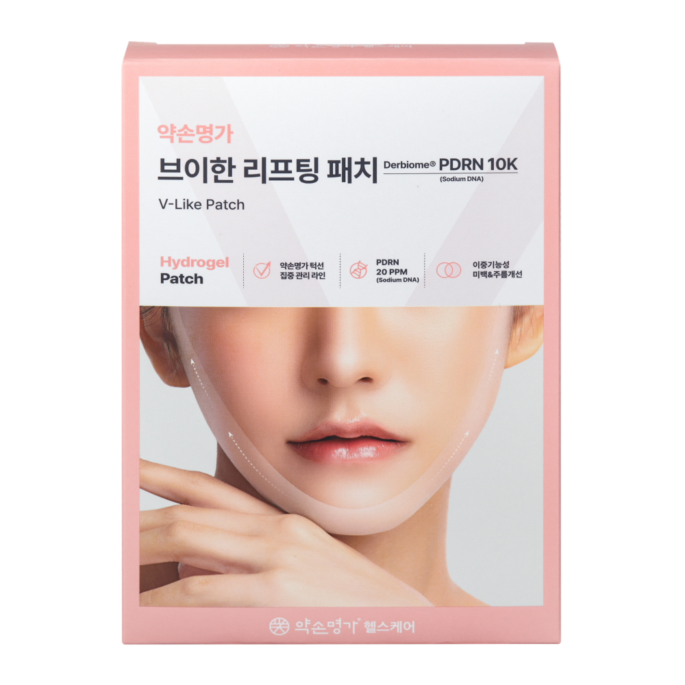 약손명가 브이한 리프팅패치 턱선 브이라인 미백 주름개선 패치, 2박스 45,800원