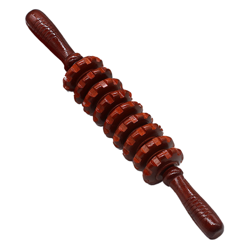 모두의시작 지압 원목 마사지 롤러, 레드, 1개 17,250원