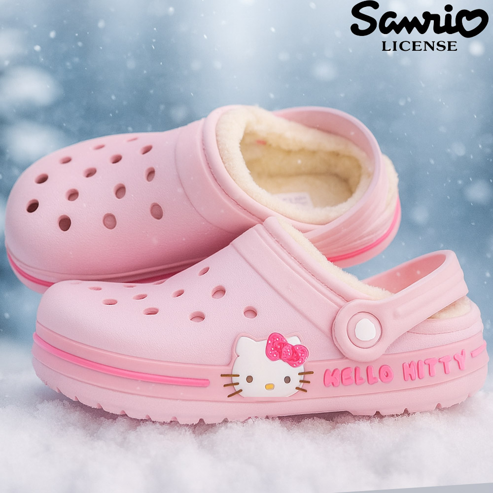 산리오 정품 여아 겨울 방한 털슬리퍼 유아 방한샌들 아동 털실내화 시나모롤 헬로키티 17,800원