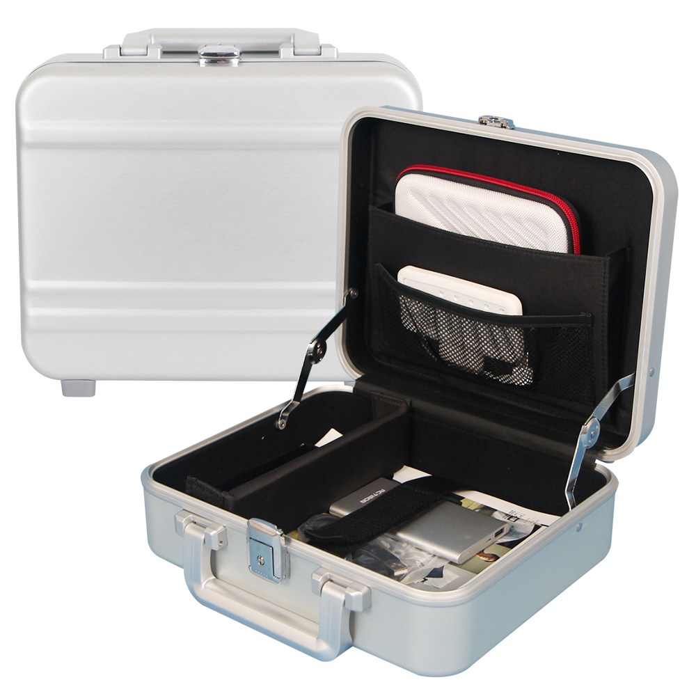 가방몰 GMT8010-95 실버 13인치 ALL알루미늄케이스 서류가방 노트북수납 알루미늄하드케이스 103,320원