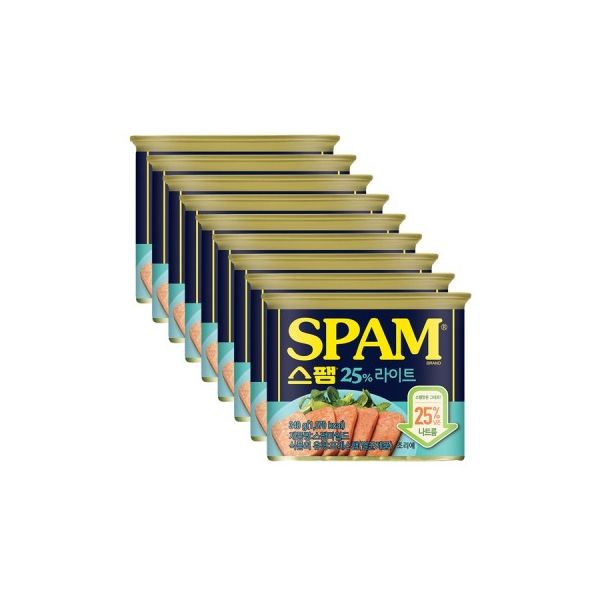 스팸 25%라이트 340g x9개 70,300원