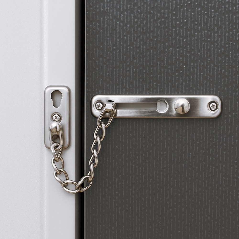 현관문 체인안전고리 도어체인 잠금장치 걸쇠 이중잠금 도어락 7,100원