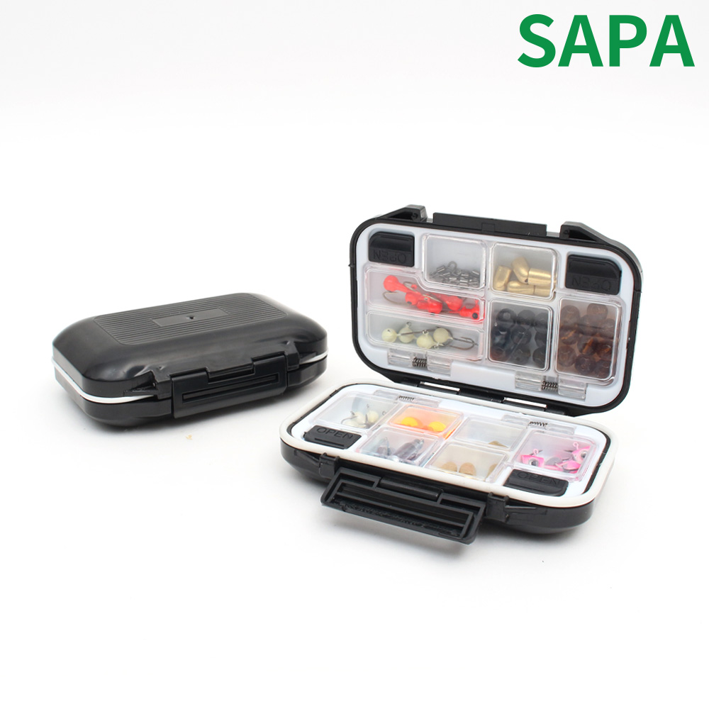 싸파 12칸 4도어 포켓용 H601 (H-601) 태클박스 블랙 소형 낚시소품 4,000원