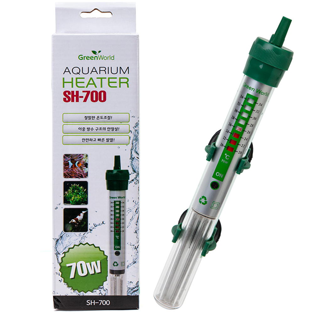 그린월드 자동조절 수족관 히터 SH-700 7,500원