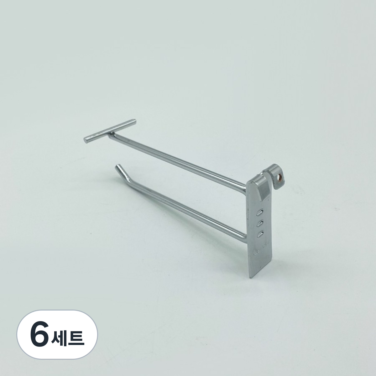 철망 진열대 후크 휀스 메쉬망 홀더 망 휀스망 가격표시기 포함 2중 매장 진열 고리 2선 (10개입) 94,400원