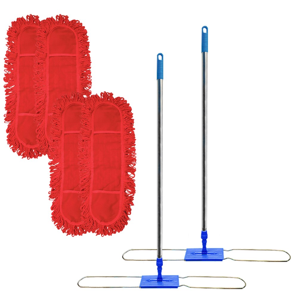 월드크린 리스킹 기름 걸레 90cm x 2p + 프리미엄 판자루 세트 35,590원