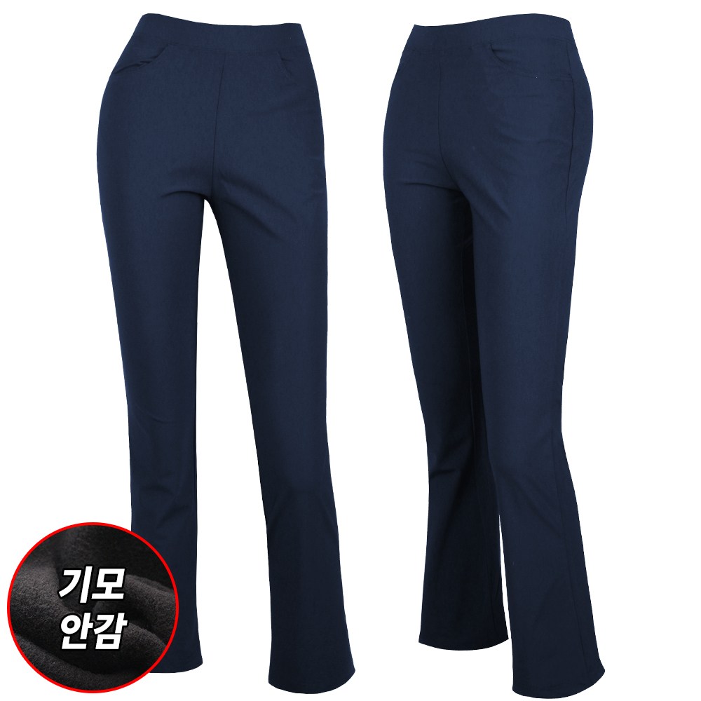 엔케이아울렛 D-NK여성나팔바지 여자 밴딩 부츠컷 기모 데일리 골프웨어 등산복 빅사이즈 국내제작 19,800원