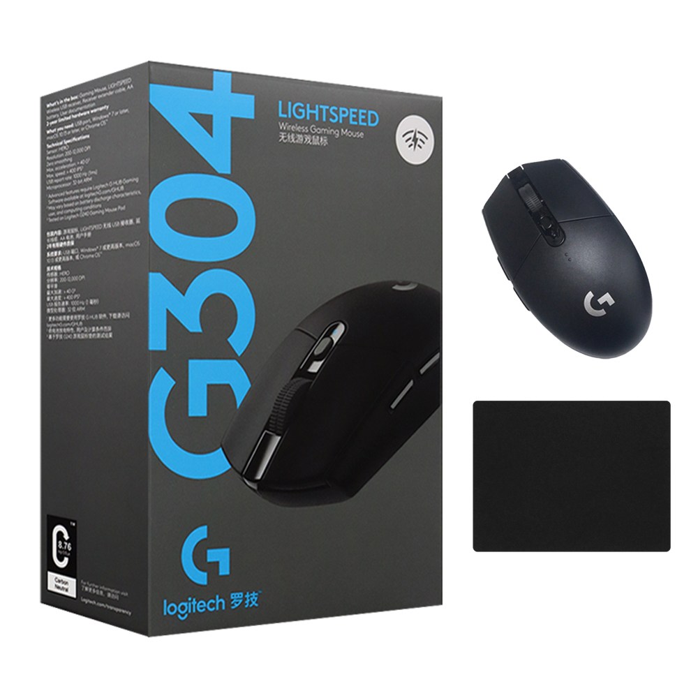 로지텍 G304 LIGHTSPEED 게이밍 무선 마우스 병행 정품박스 + 스토리링크 마우스패드 49,490원