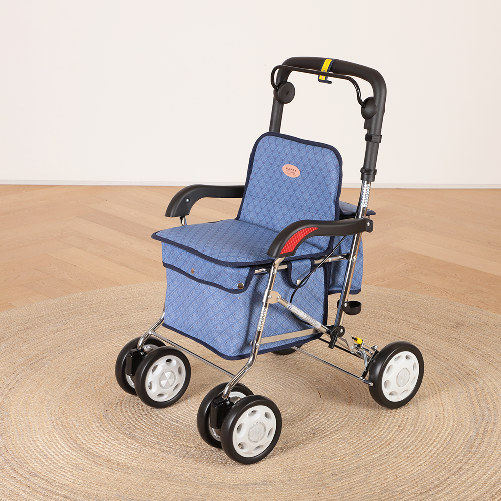 NEWELL T-208 실버카 보행보조차 노인 보행차 할머니유모차 접이식 보행기, 1개 140,000원