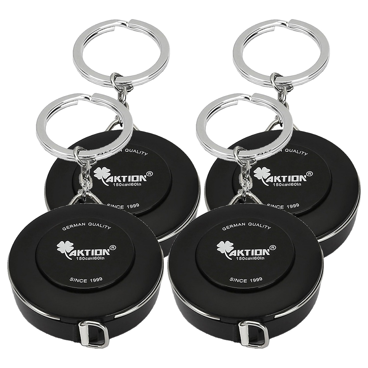 AKTION 열쇠고리형 휴대용 미니 줄자 검정 22,000원