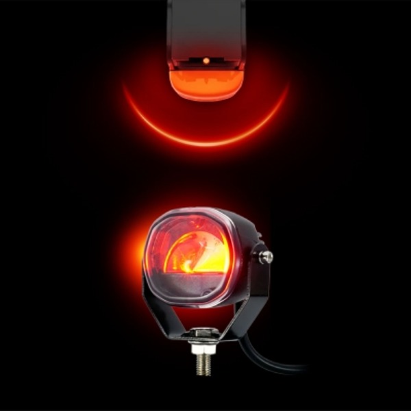 DC12V-60V겸용 지게차 ARC미니 LED안전라인램프 레드LED / U형, 레드 LED - 고정자석 66mm 포함, 1개 65,210원