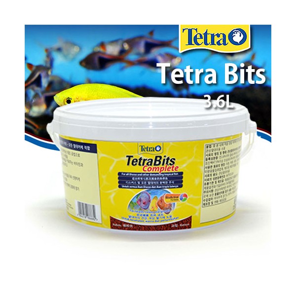 테트라 비트 [3.6 L] 대용량 발색사료 가재 디스커스 구피사료 69,900원