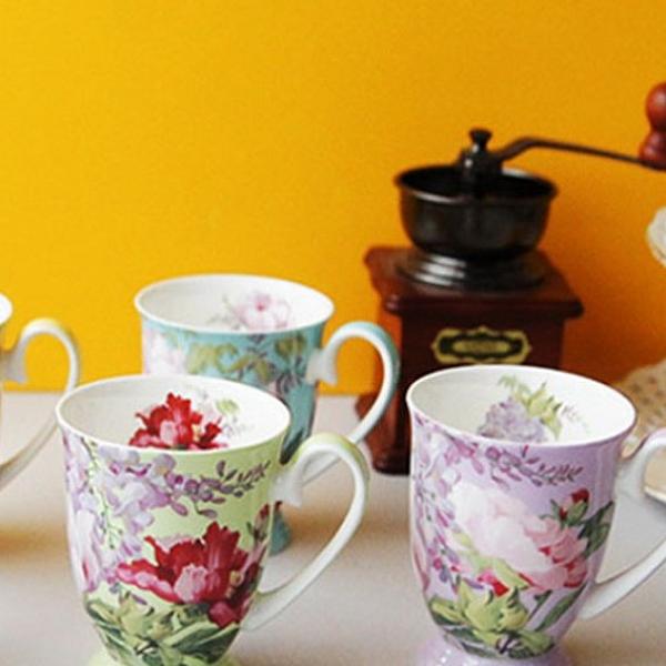 마이센스 라일락 머그컵 커플머그 커피잔 5P세트 마제스티 본차이나 머그 도자기머그 머그컵세트 119,190원