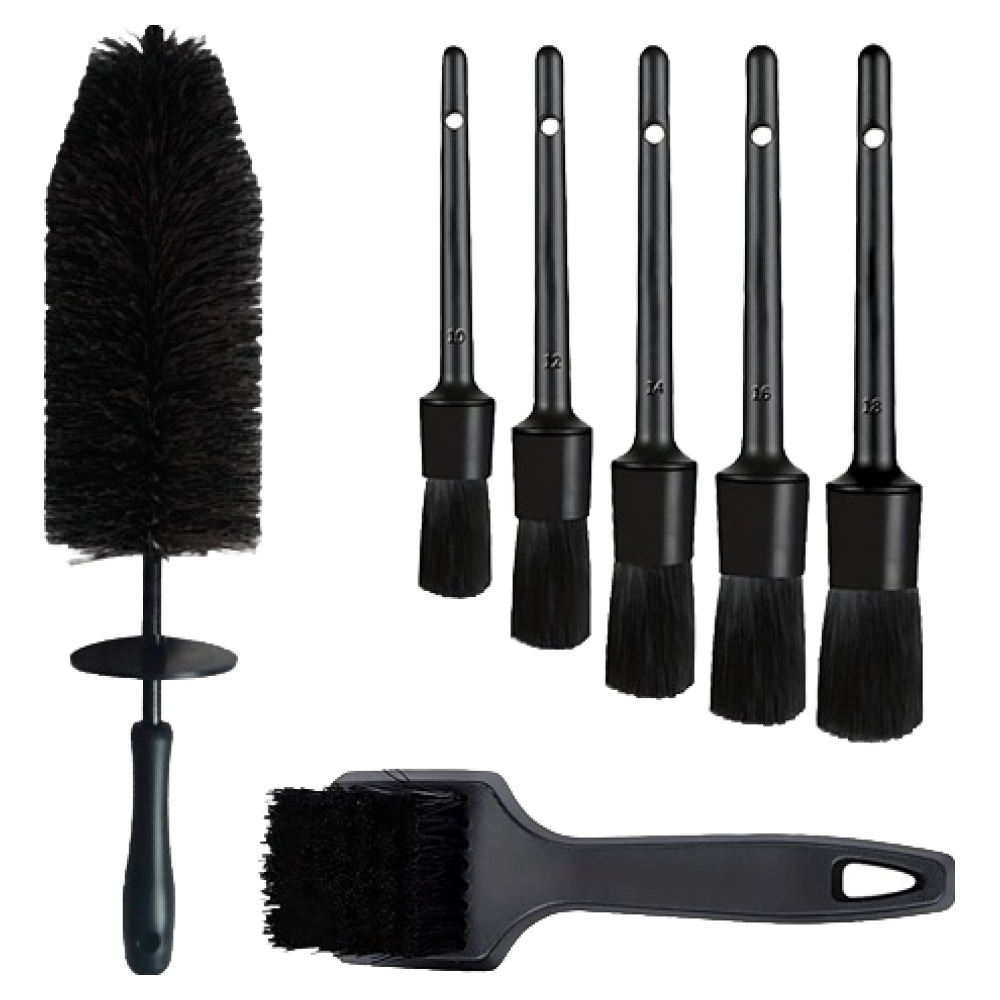 카로닉 차량용 타이어 디테일링 자동차 세차 청소 브러쉬 7종 세트 13,800원