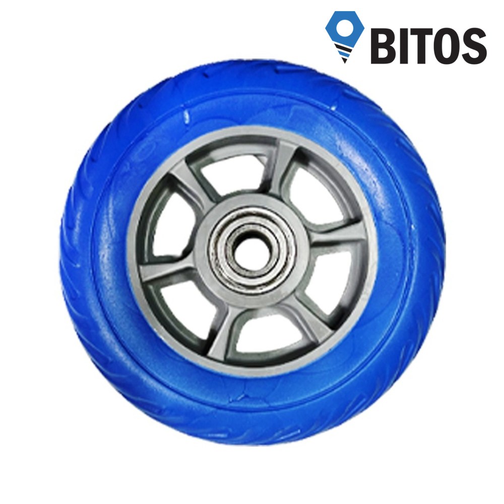 10인치 발포우레탄 (H) 핸드카바퀴 우레탄발포바퀴 청발포, 1개 13,480원