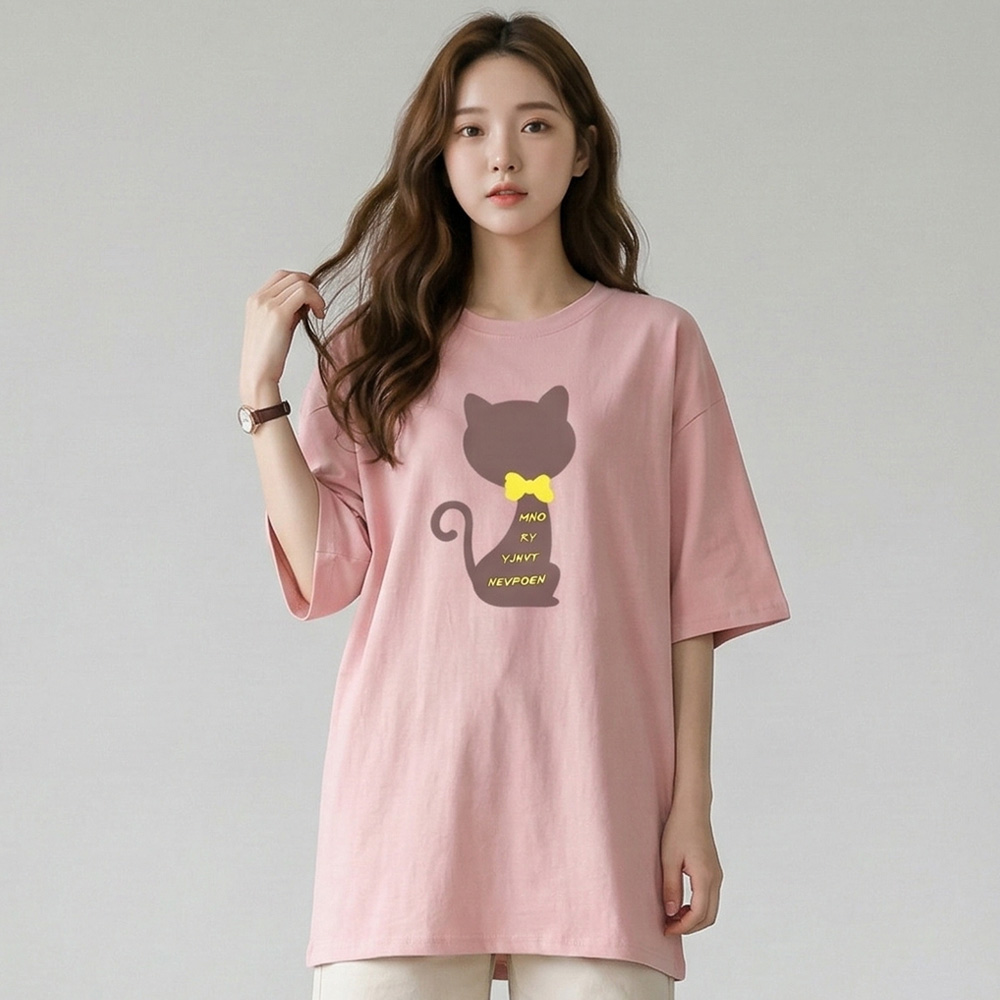 반팔티 오버핏 반팔티셔츠 신상 프린팅 반팔 티셔츠 빅사이즈 기본티 레이어드티 루즈핏 반팔티 11,900원