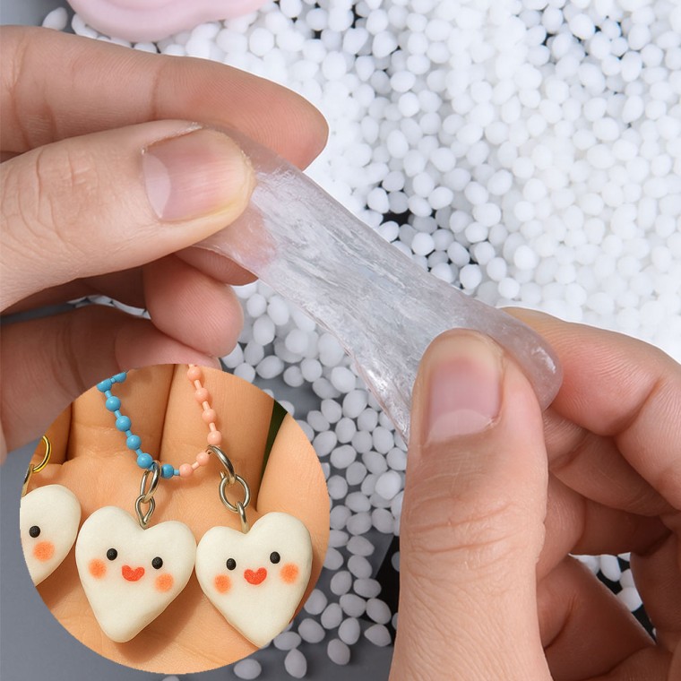 KC인증 젤리플라 물에 녹는 플라스틱 공예 놀이 키링만들기 지비츠 만들기 DIY세트, 현재가 8,300원