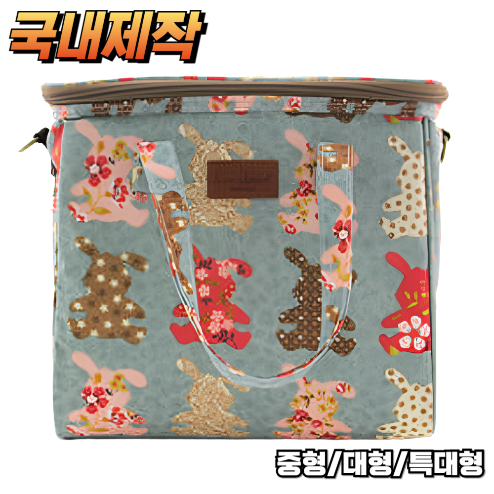 국내제작 프리미엄 메이커 아이스박스 보온 보냉가방 아이스백 보냉백 로즈가든 중형/대형/특대형 24,000원