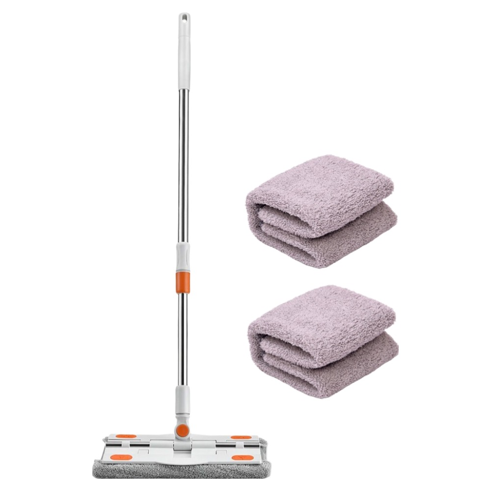 오코로 다용도 올인원 청소포 겸용 밀대걸레 + 극세사 걸레 2p 세트, 1세트 14,900원