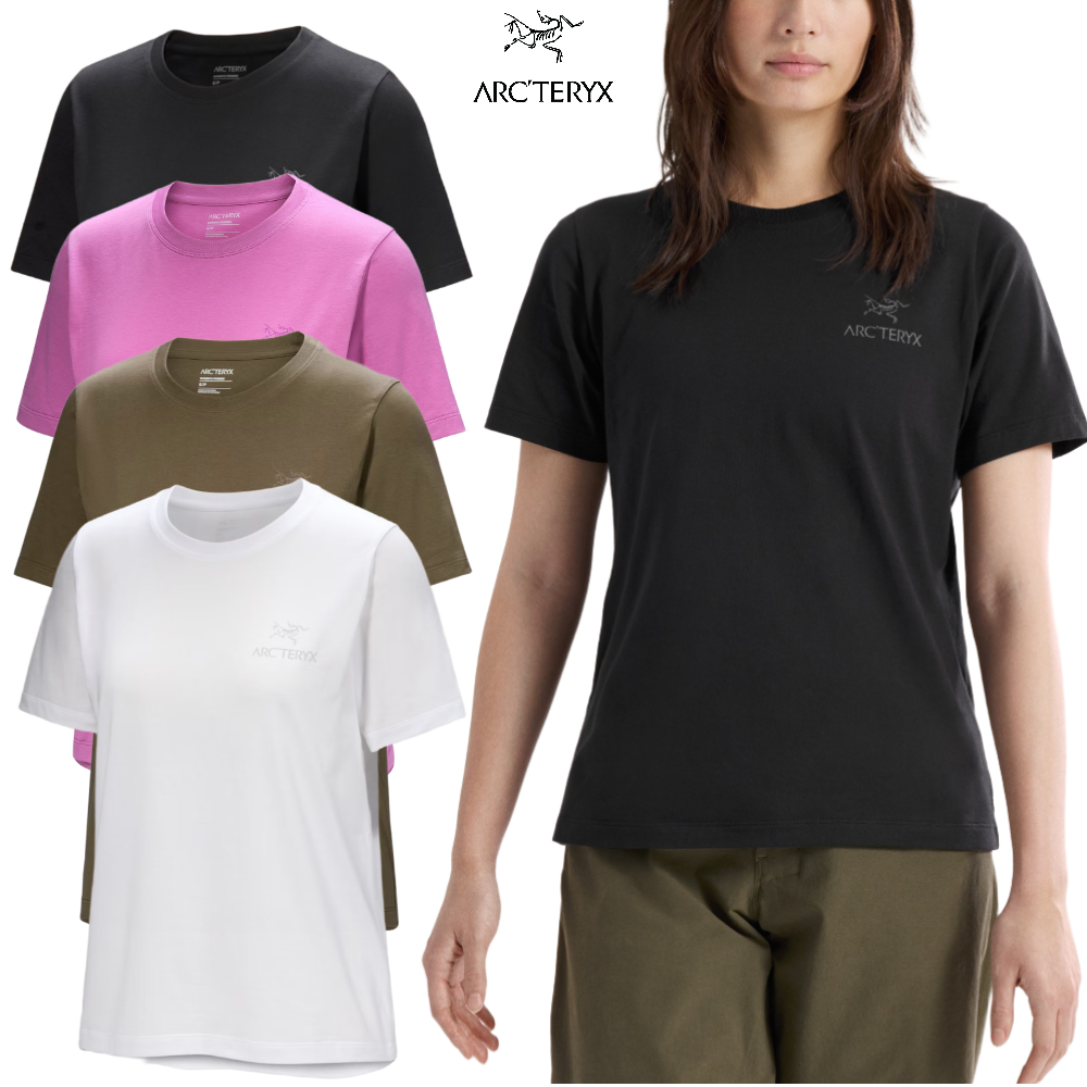 아크테릭스 크래그 SL 코튼 엠블렘 여자 편안한 러닝 등산 면 반팔 티셔츠 아웃도어 129,500원