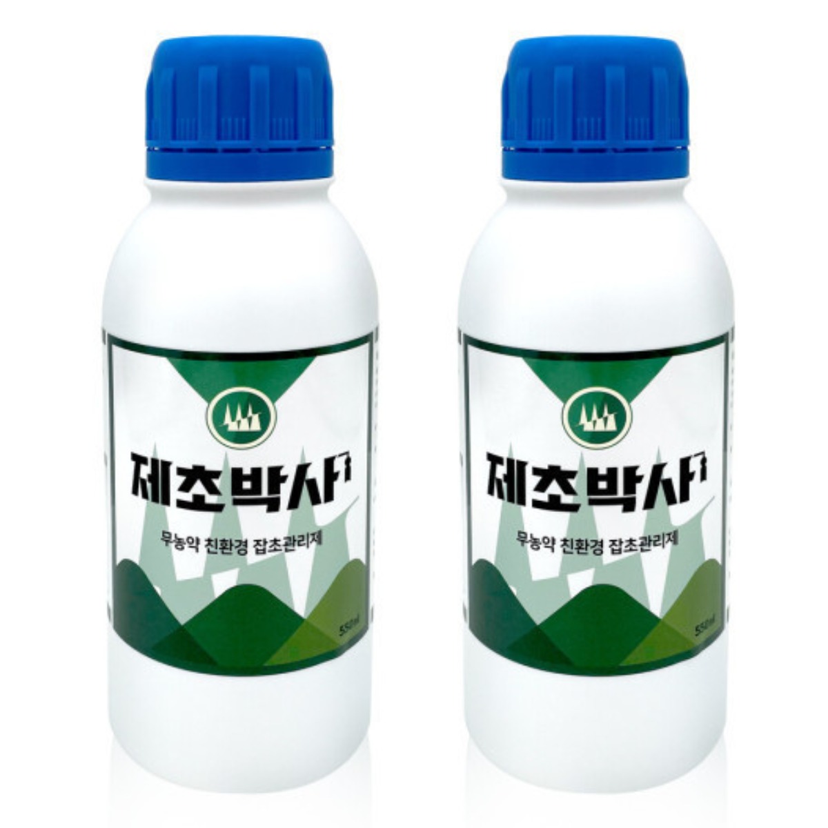 친환경 잔디 잡초관리제 무농약 제초박사 550ml 2통 (20리터말통9-10통분), 600ml 89,570원