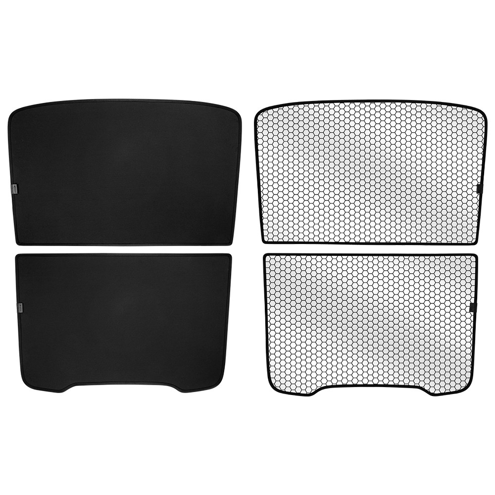 YZ 테슬라 선루프 선쉐이드 마그네틱 흡착 천장 햇빛가리개 선쉐이드 엔테리어 악세사리, 1세트, 블랙 69,000원