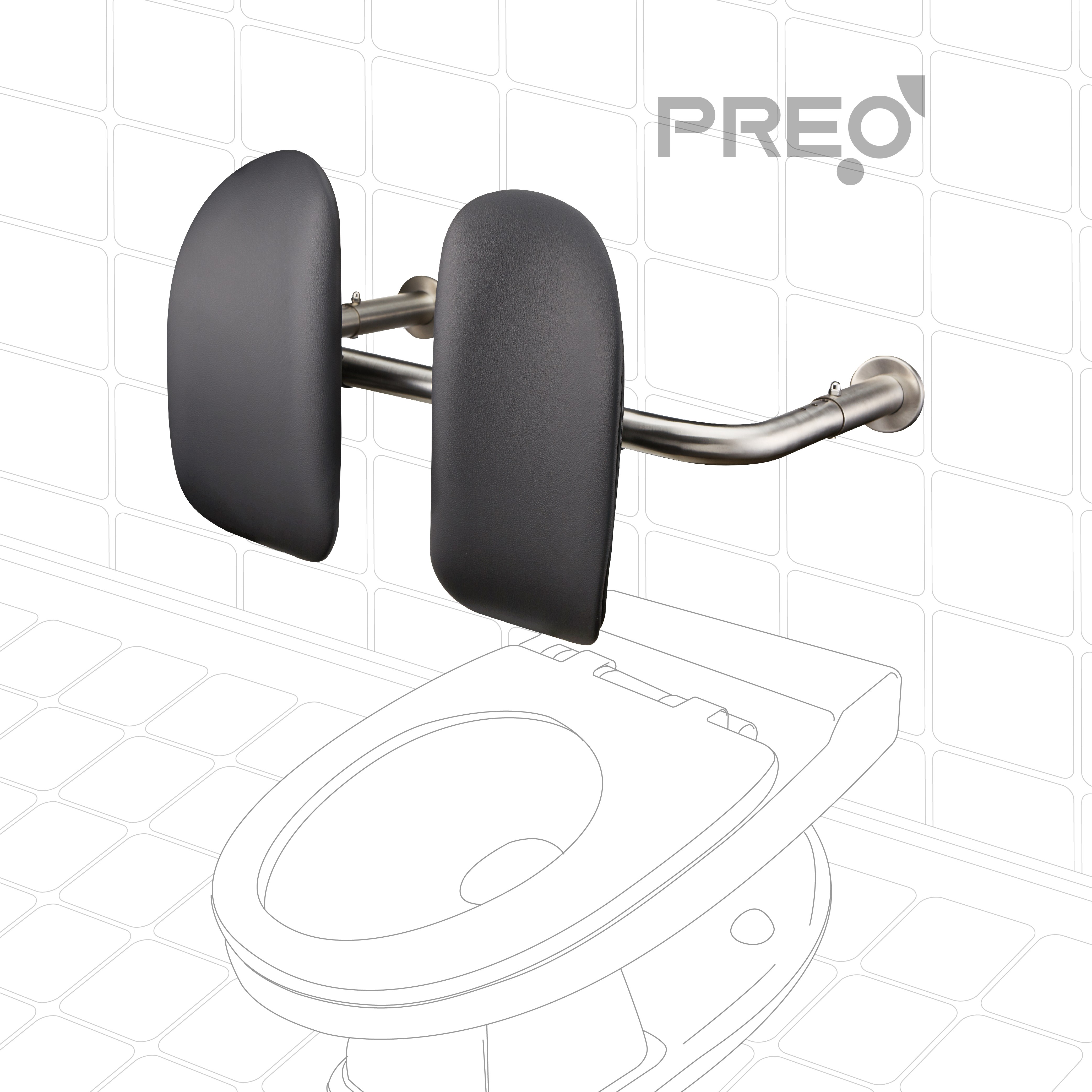 손자비스 양변기 노약자 등받이 장애인 화장실 공중화장실 복지관 요양원 병원 가정 편의시설 99,000원